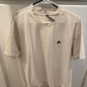 Alphalete Men's Off-White Short Sleeve Tee